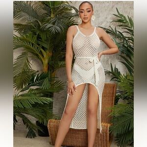 Shein crochet swim coverup -XL size